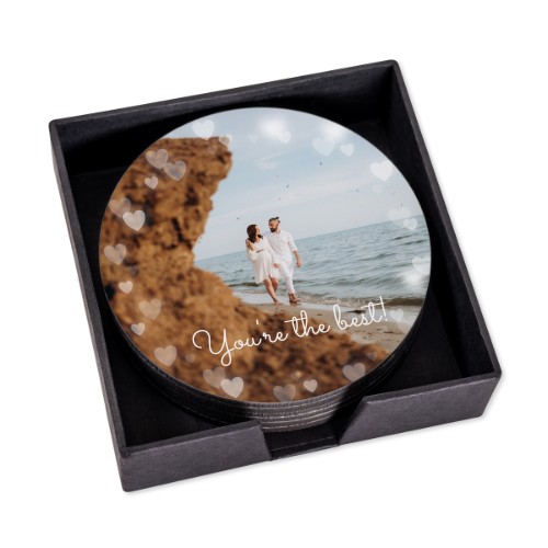 Sous-verres luxe ronds