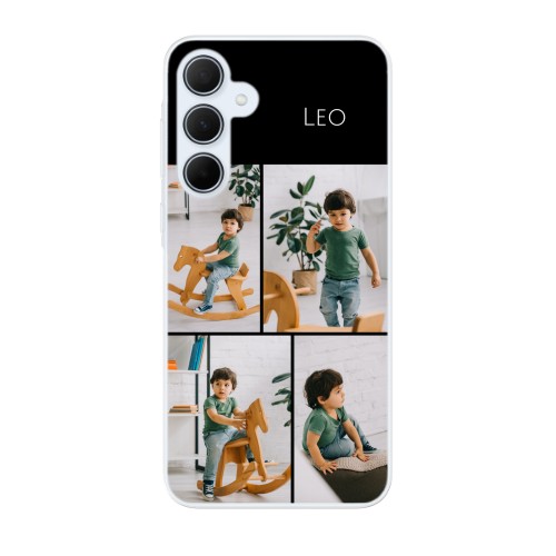 Minimalistisk fotokollage Minimalistisk fotokollage