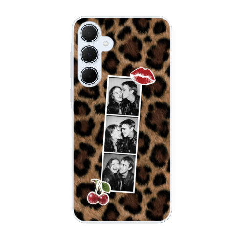 Leopard Cherry Collage