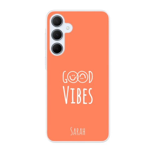 Good Vibes Smiley - Text only