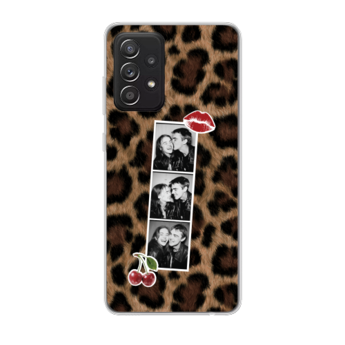 Leopard Cherry Collage Leopard Cherry Collage