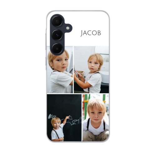 Minimalistische Fotocollage