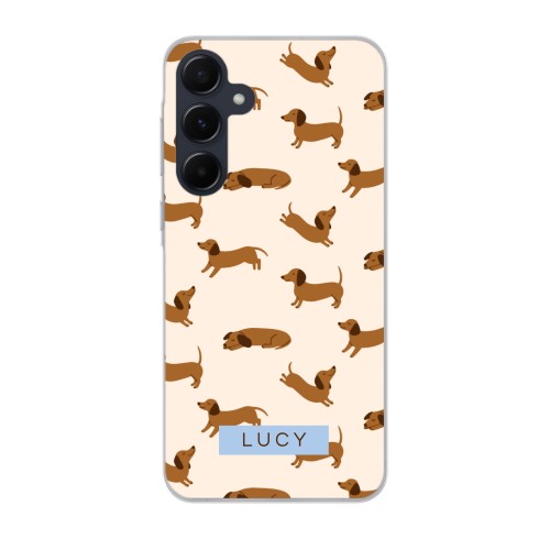 Cute Dachshund Design - Text Only