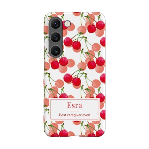 Very Cherry Pattern - Text Only