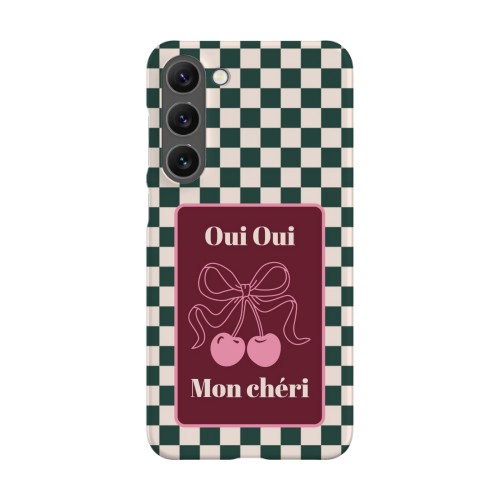 Checker Cherie Mood Text - Only