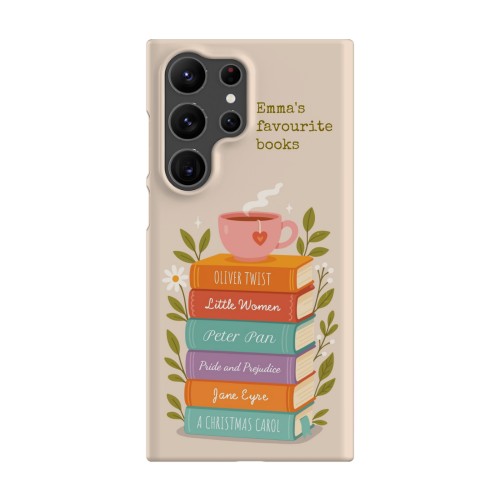 Lovely Book Stack - Text Only