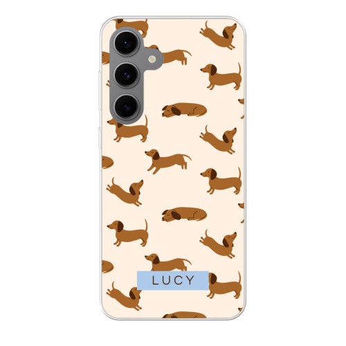 Cute Dachshund Design - Text Only