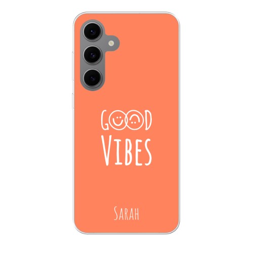 Good Vibes Smiley - Text only