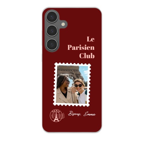 Coque silicone Samsung S24 Plus