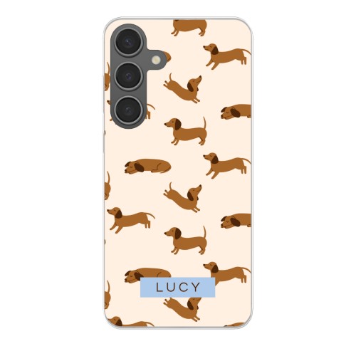 Cute Dachshund Design - Text Only