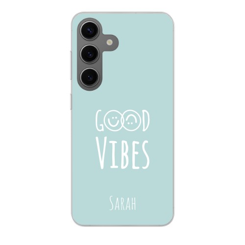 Good Vibes Smiley - Text only