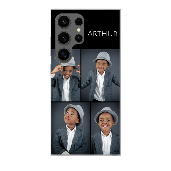 Minimalistisk fotocollage