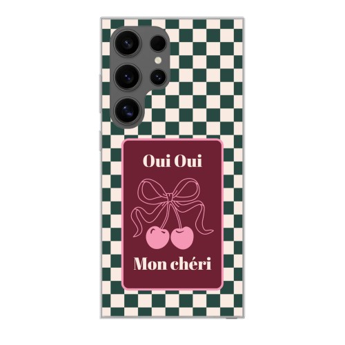 Checker Cherie Mood Text - Only