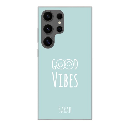 Good Vibes Smiley - Text only