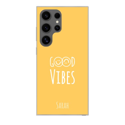 Good Vibes Smiley - Text only