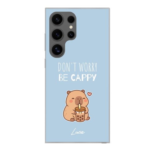 Kawaii Capybara - Text Only