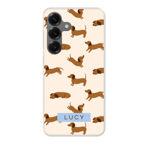 Cute Dachshund Design - Text Only