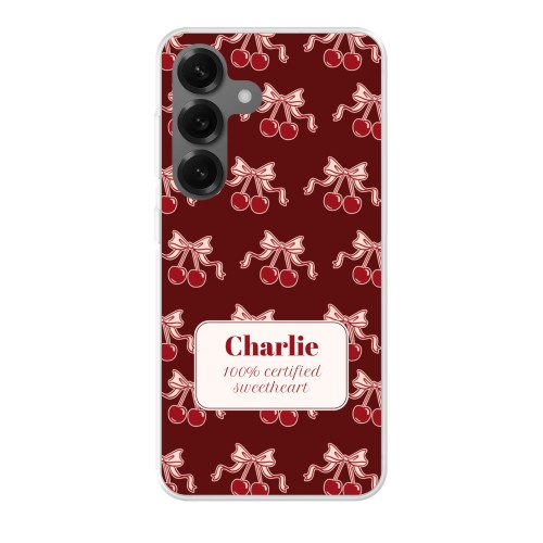 Vintage Cherry Love Text - Only Vintage Cherry Love Text - Only