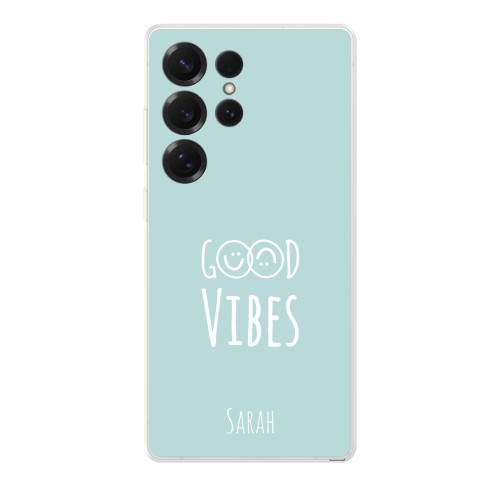 Good Vibes Smiley - Text only