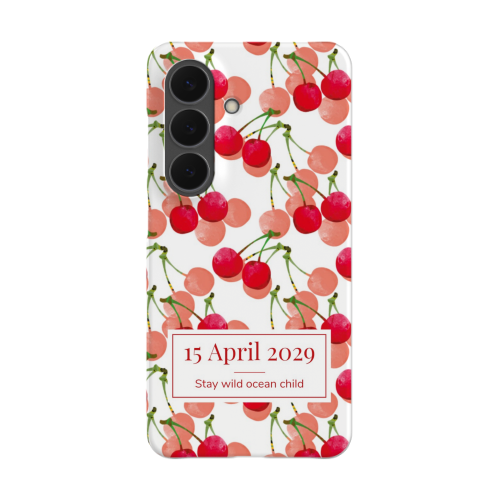 Very Cherry Pattern - Text Only