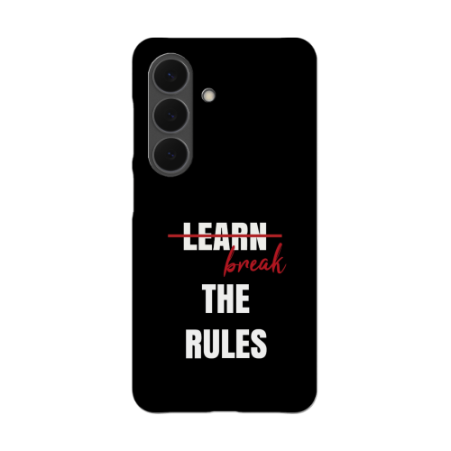 Break the rules - text only