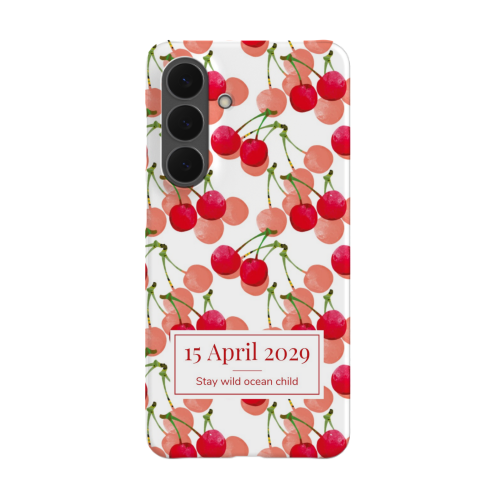 Very Cherry Pattern - Text Only
