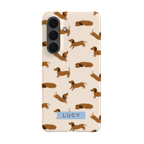 Cute Dachshund Design - Text Only