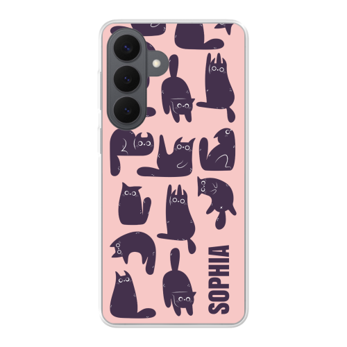 Black Cats Pattern Text only Black Cats Pattern Text only