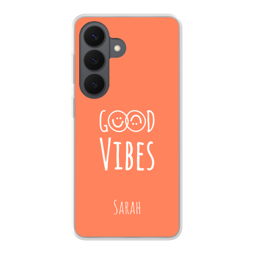 Good Vibes Smiley - Text only