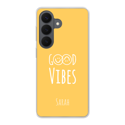 Good Vibes Smiley - Text only
