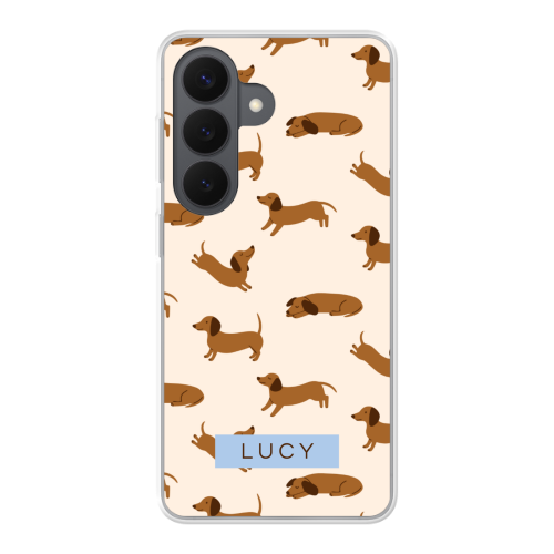 Cute Dachshund Design - Text Only