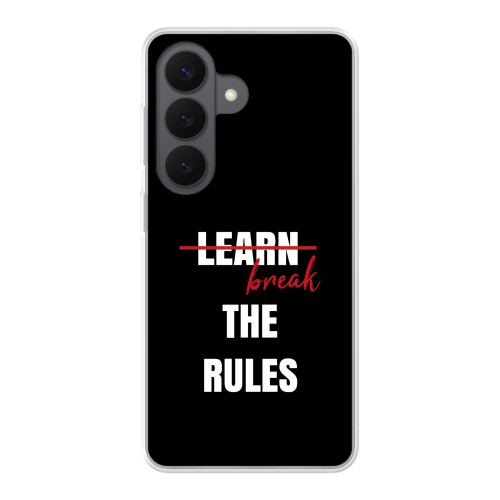 Break the rules - text only
