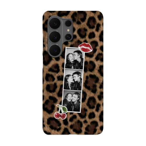 Leopard Cherry Collage Leopard Cherry Collage