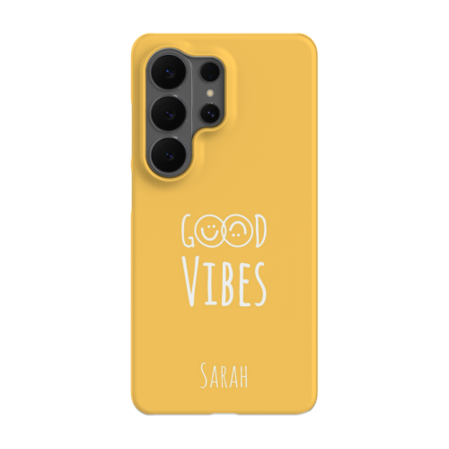 Good Vibes Smiley - Text only