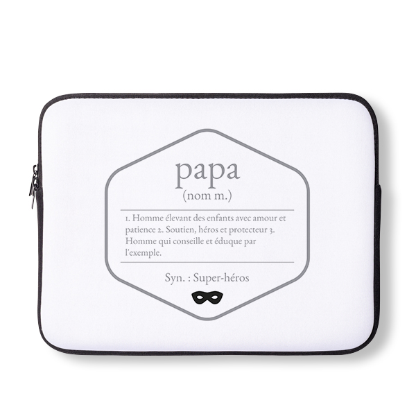 Housse personnalisée pour ordinateur ou tablette 13 pouces