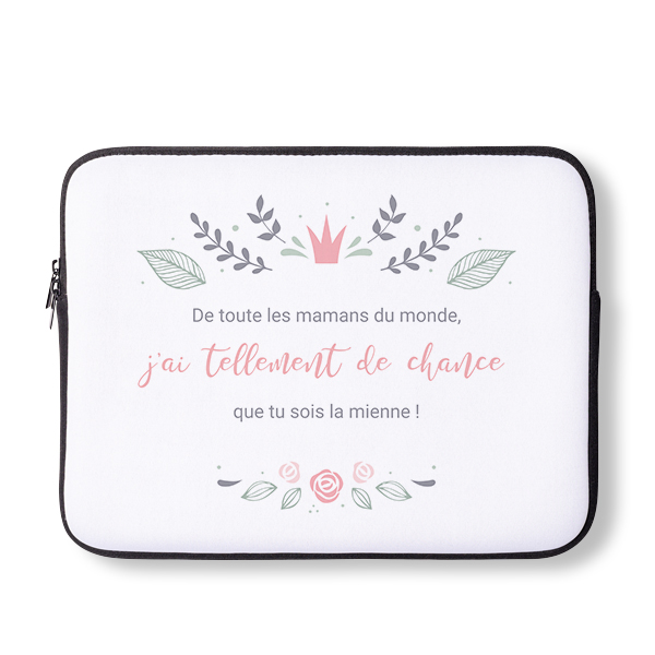 Housse personnalisée pour ordinateur ou tablette 13 pouces