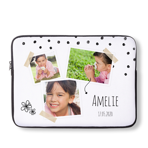 Pehmeä kotelo läppärille ja tabletille 15 inch