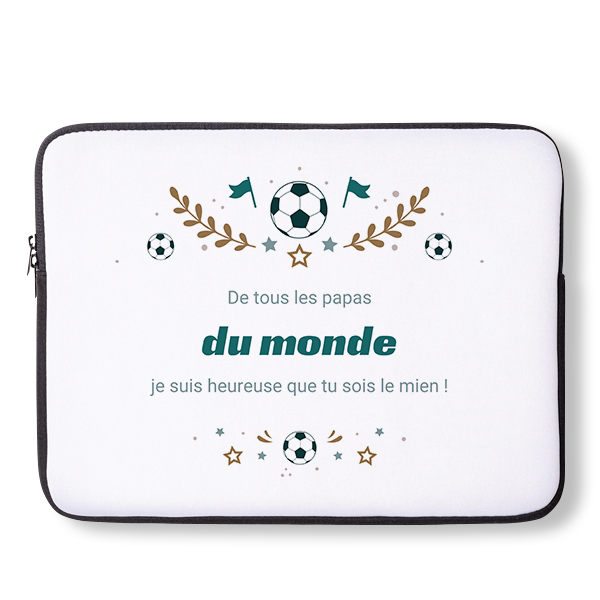 Housse personnalisée pour ordinateur ou tablette 15 pouces