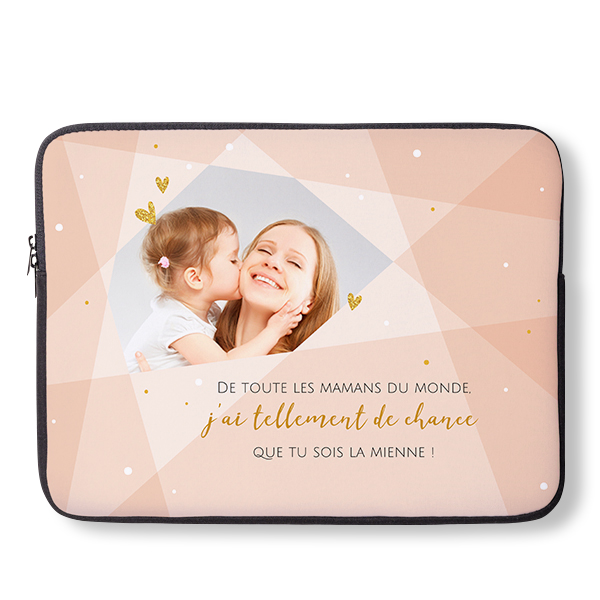 Housse personnalisée pour ordinateur ou tablette 15 pouces