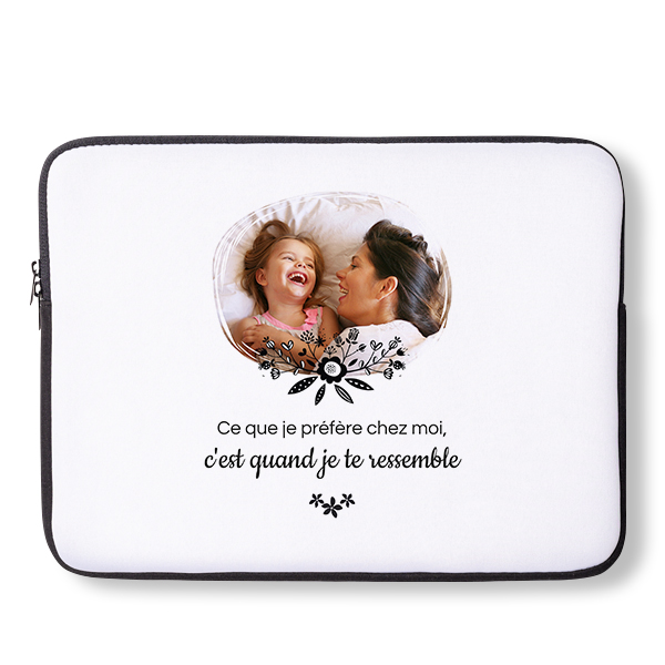 Housse personnalisée pour ordinateur ou tablette 15 pouces