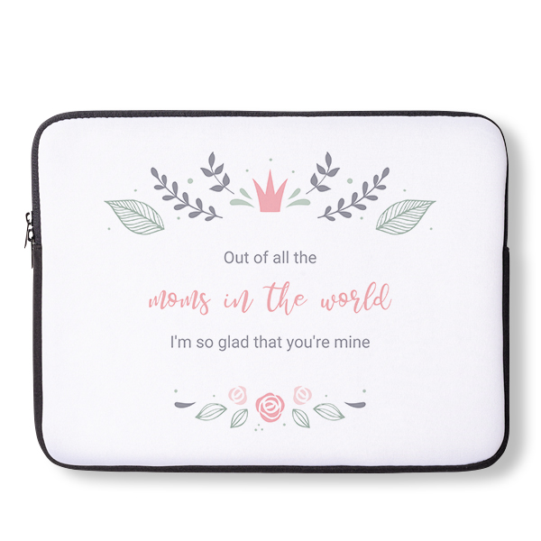 Pehmeä kotelo läppärille ja tabletille 15 inch