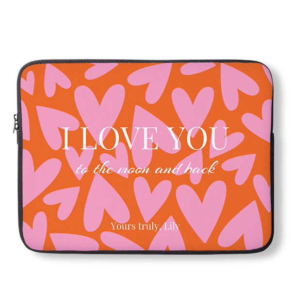 Housse personnalisée pour ordinateur ou tablette 15 pouces