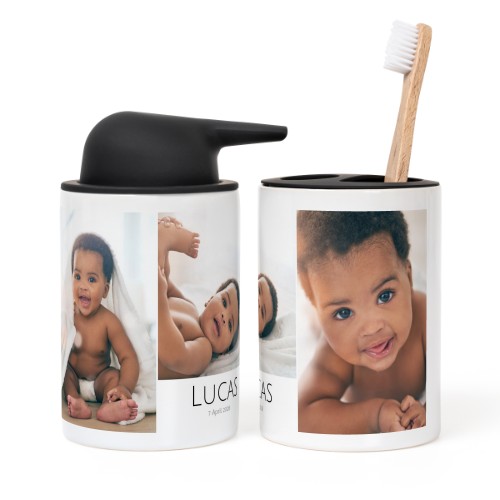 Minimalistisk fotokollage