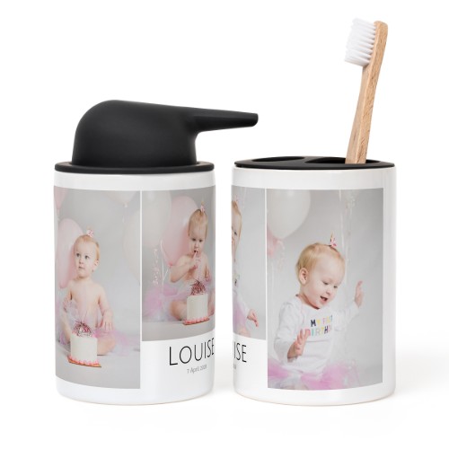 Minimalistisk fotocollage