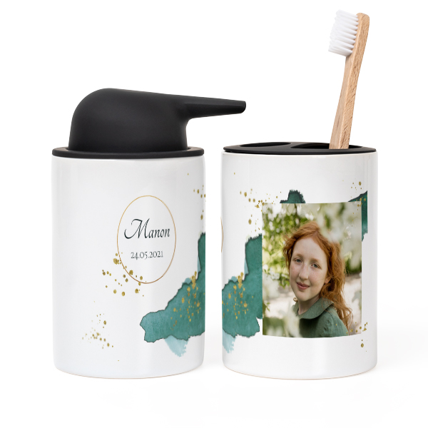 Watercolor Golden Circle