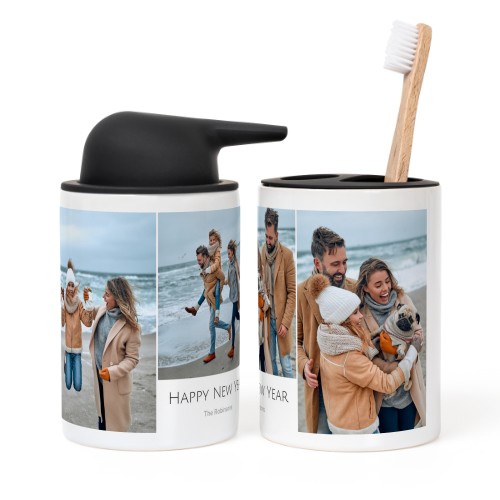 Minimalistisk fotocollage