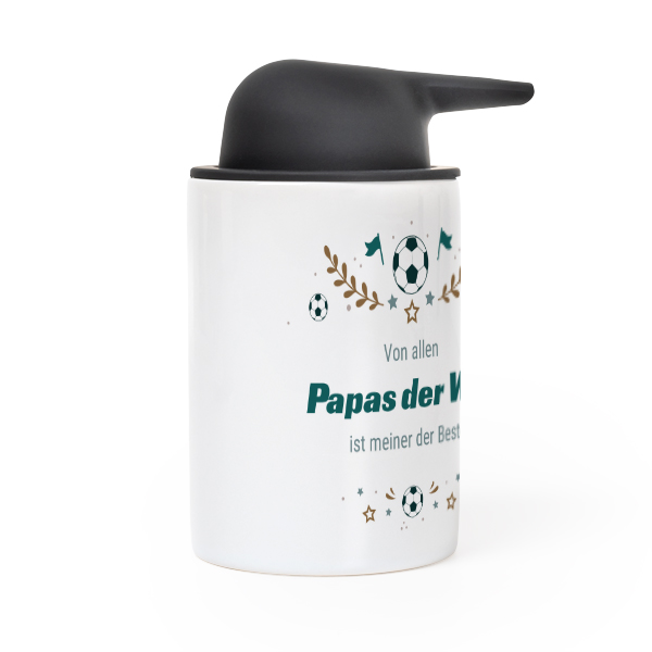 Seifenspender mit Foto personalisiert