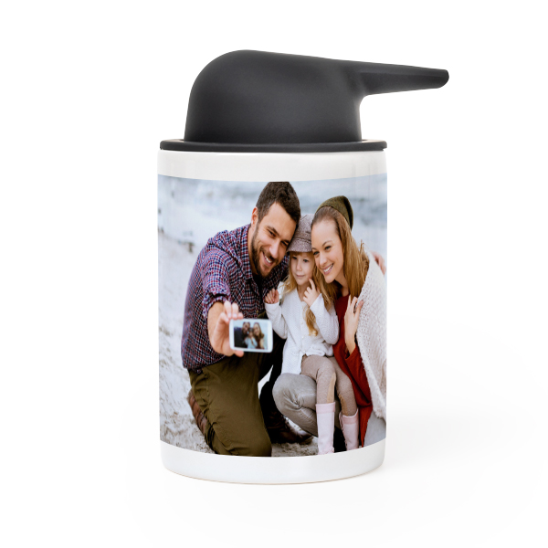 Seifenspender mit Foto personalisiert