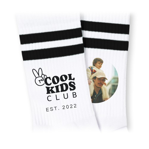 Chaussettes lignes noires