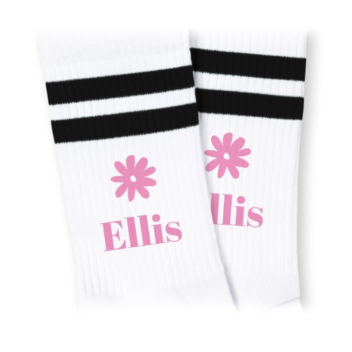 Happy Flower Pattern - Text Only